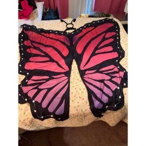 Light Up Butterfly Costume - pink, purple, black